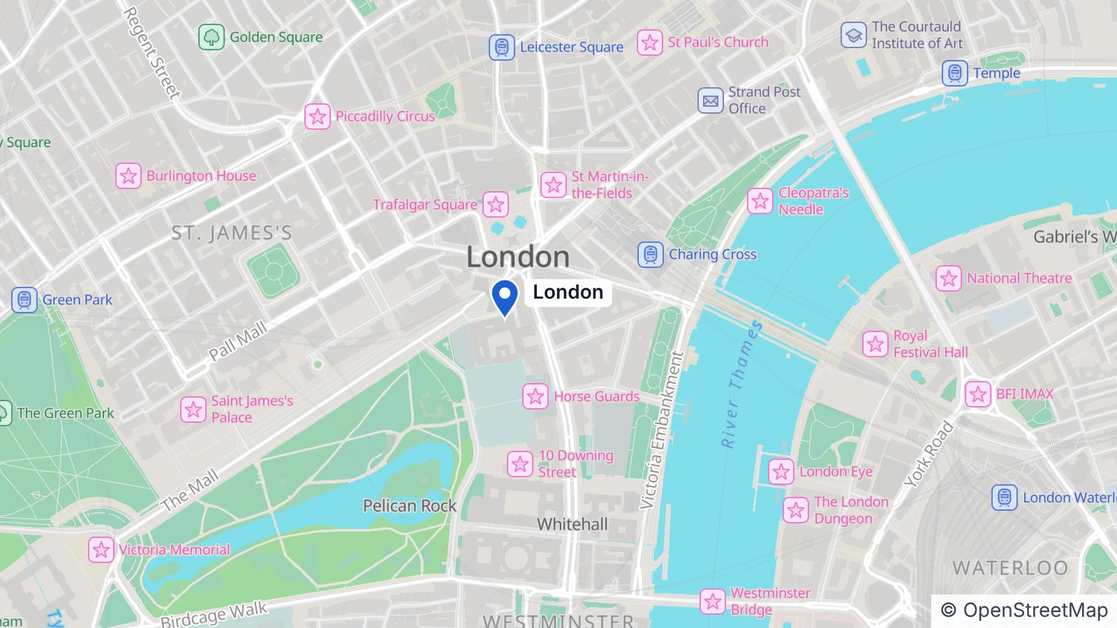 Map of London